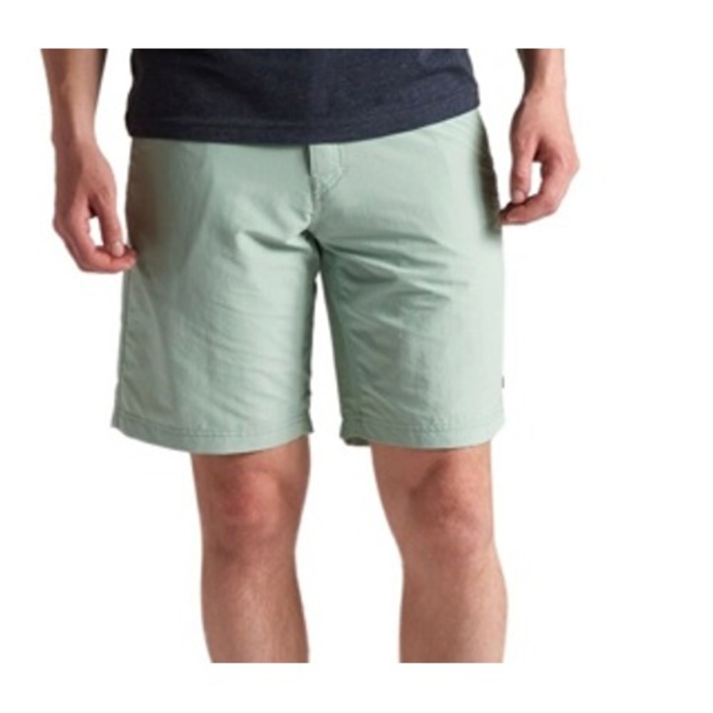 HOWLER BROS Horizon Hybrid Shorts 33 Blue Green Nylon Stretch Gorpcore Utility